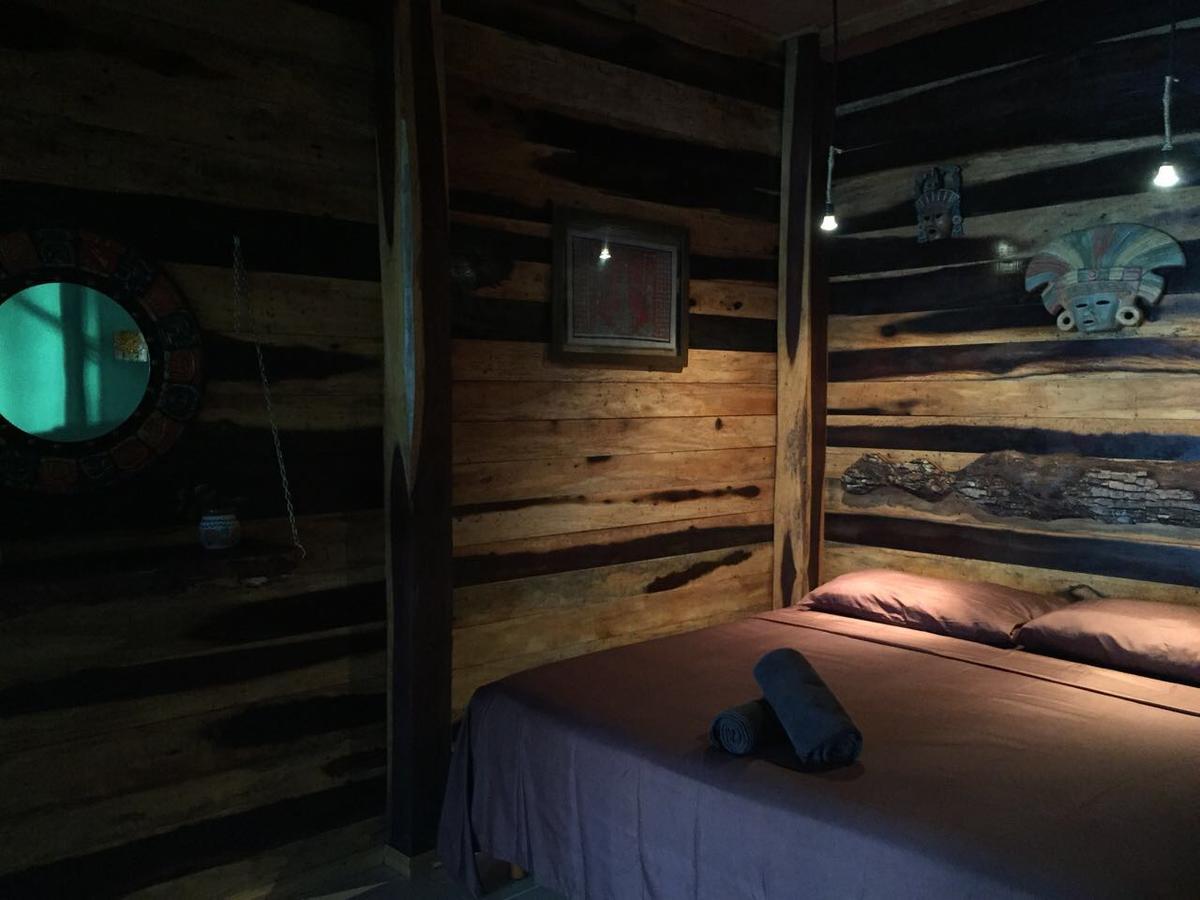 Posada Del Brujo Huay Pix ภายนอก รูปภาพ